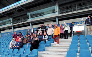 AWO-Seniorengruppe beim Ausflug zum Hockenheimring 2022 (Foto: K. Glindemann)